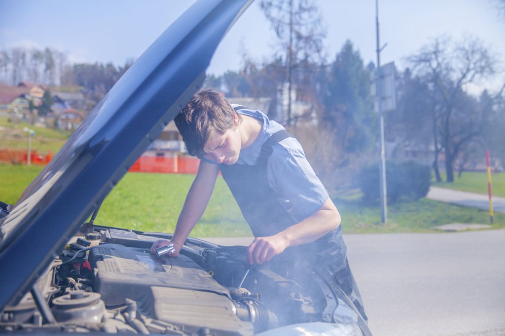 car overheated and wont start