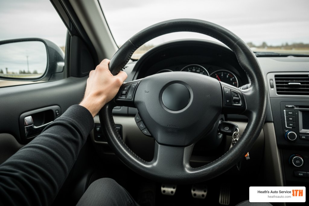 car shakes when braking steering wheel vibration