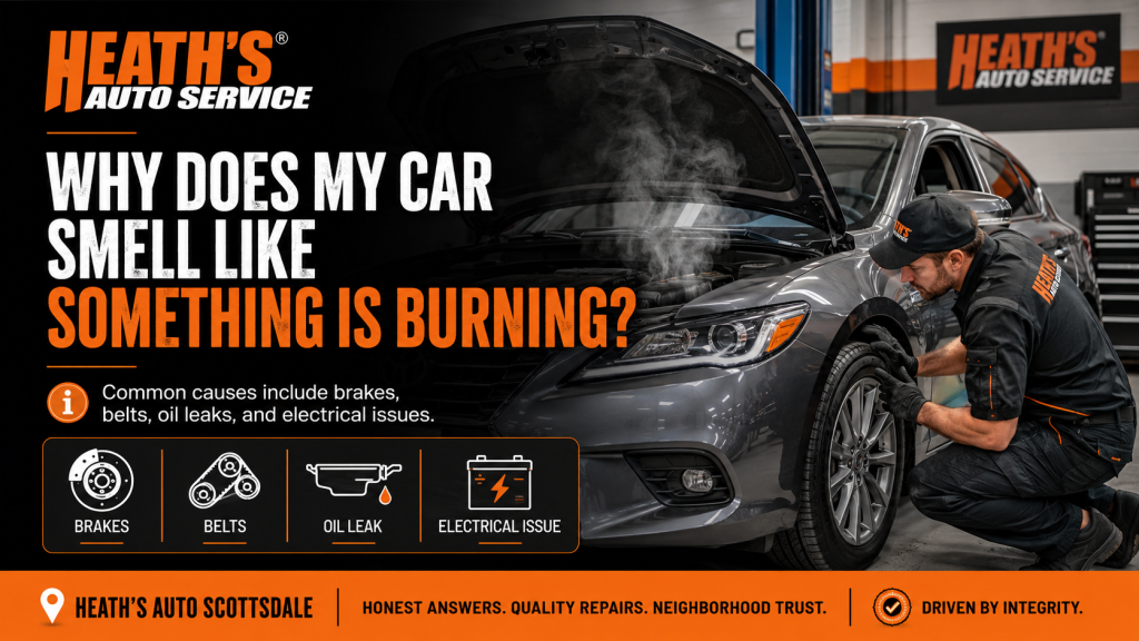 Why Does My Car Smell Like Something Is Burning?