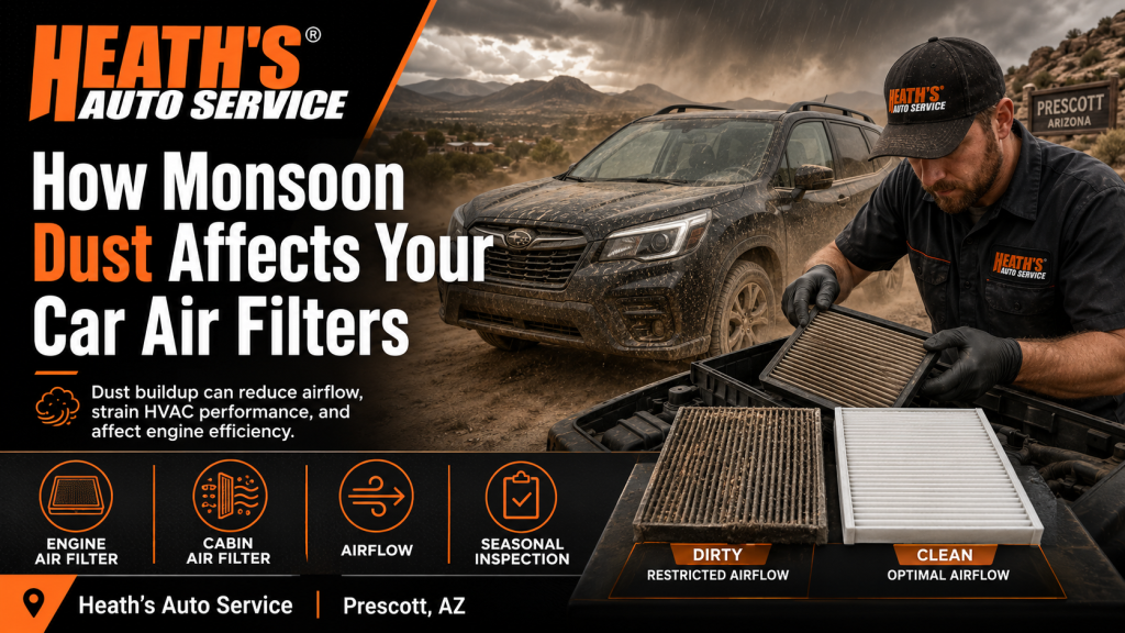 How Monsoon Dust Affects Your Car Air Filters