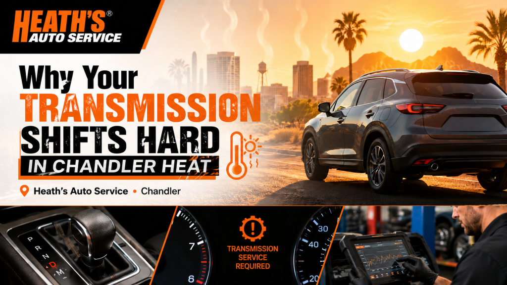 Why Your Transmission Shifts Hard in Chandler Heat