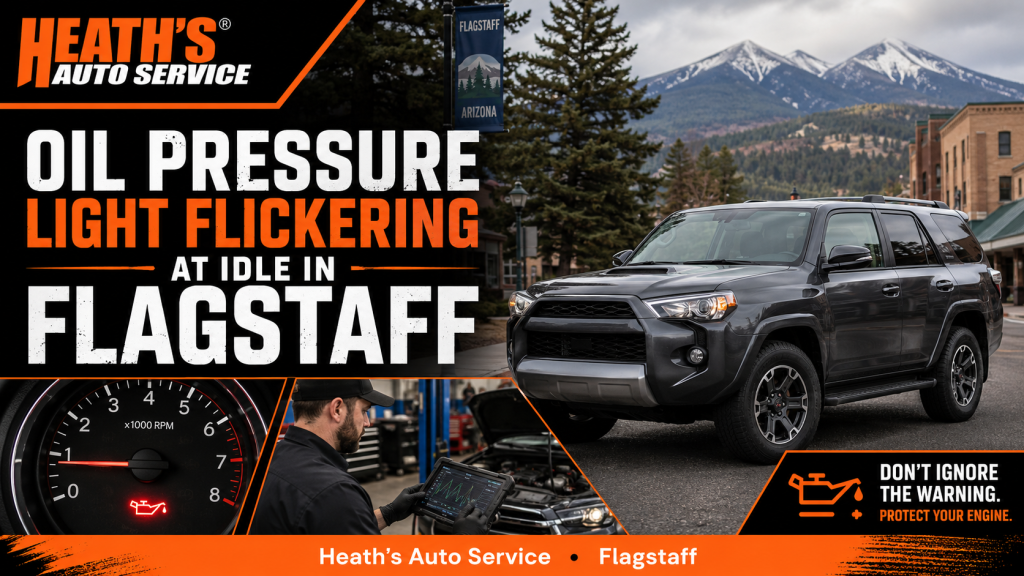 Oil Pressure Light Flickering at Idle in Flagstaff