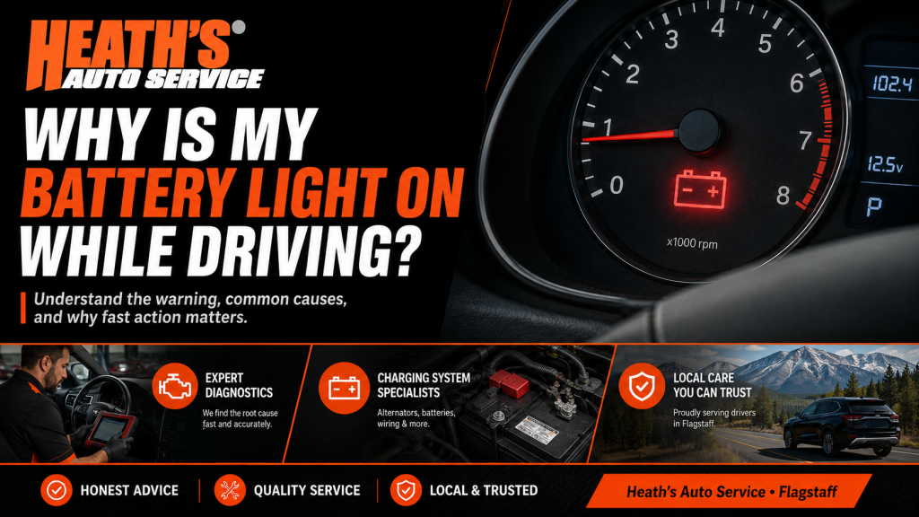 Why Did the Battery Light Come On While Driving?