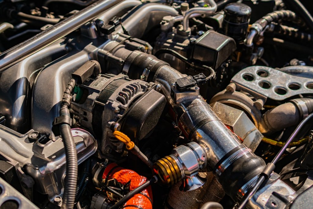 vacuum leak emissions test engine bay